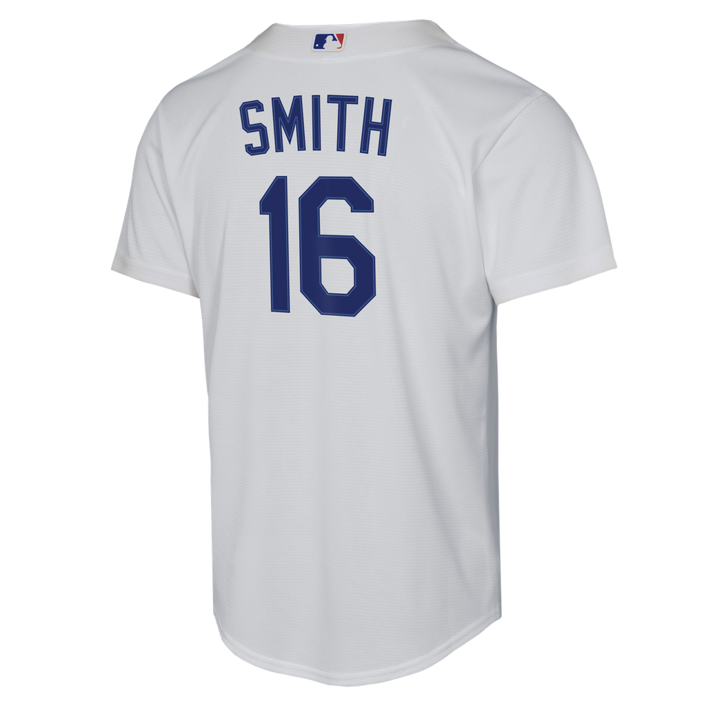 Will Smith Los Angeles Dodgers Nike Youth Home Replica Jersey - White Official MLB Team Apparel Baseball Fan Gear