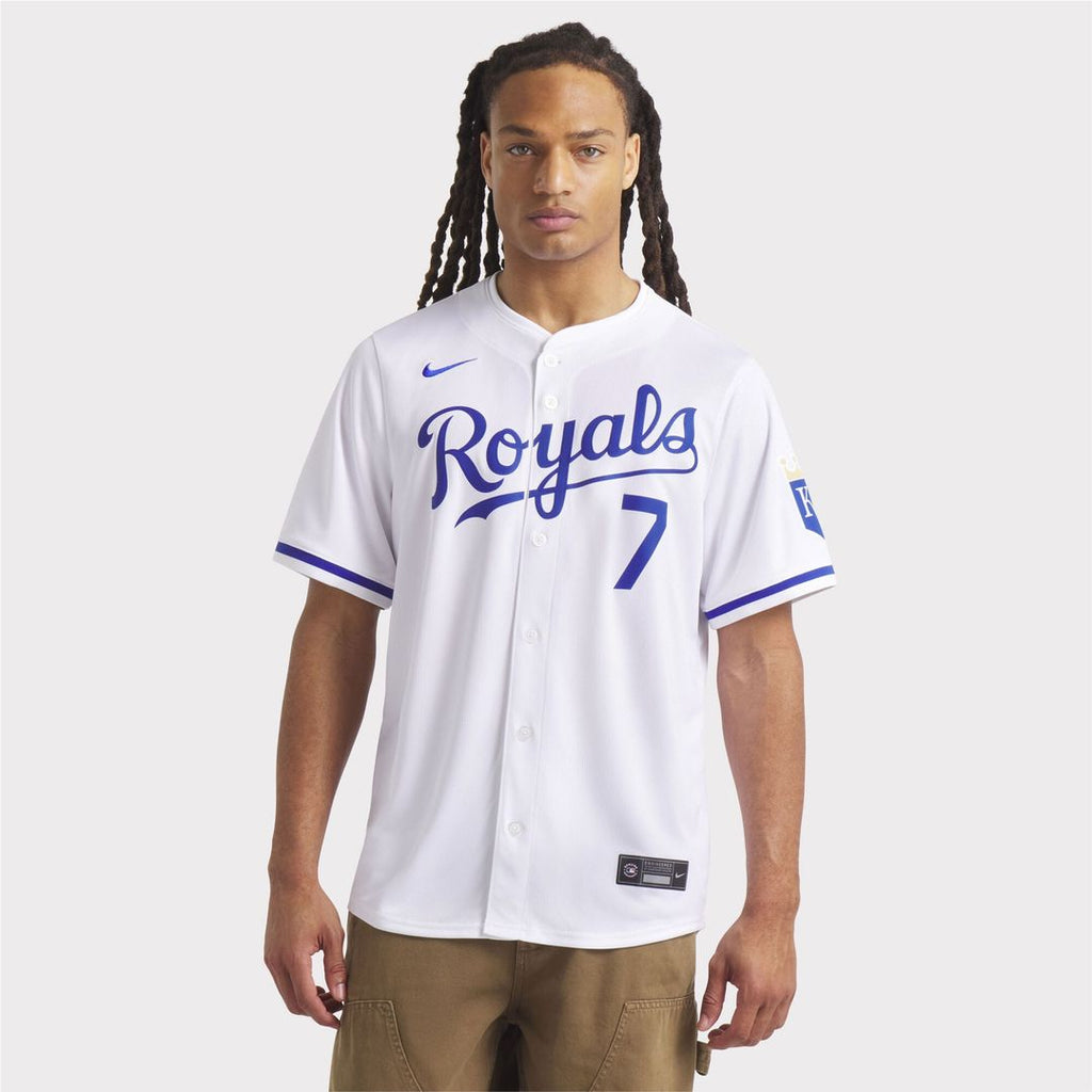 Bobby Witt Jr. Kansas City Royals Nike Home Limited Player Jersey - White Official MLB Team Apparel Baseball Fan Gear