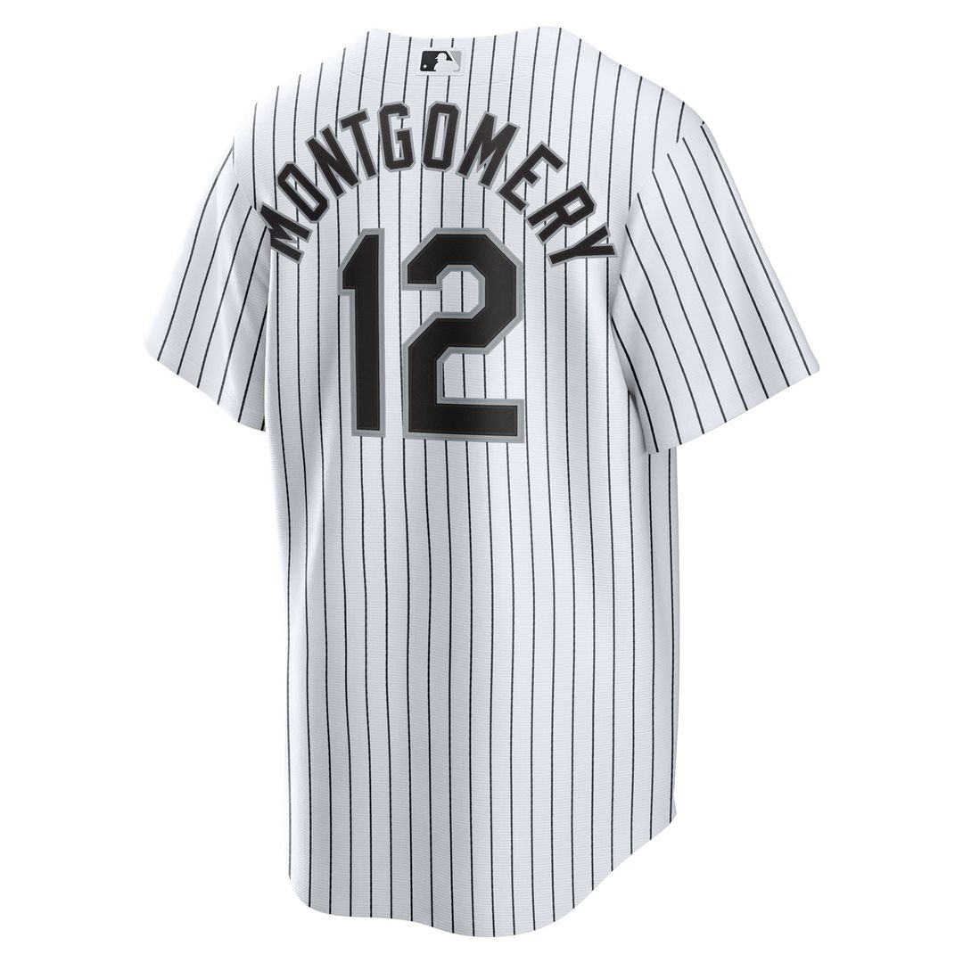 Colson Montgomery Chicago White Sox Nike Home Replica Jersey - White Official MLB Team Apparel Baseball Fan Gear