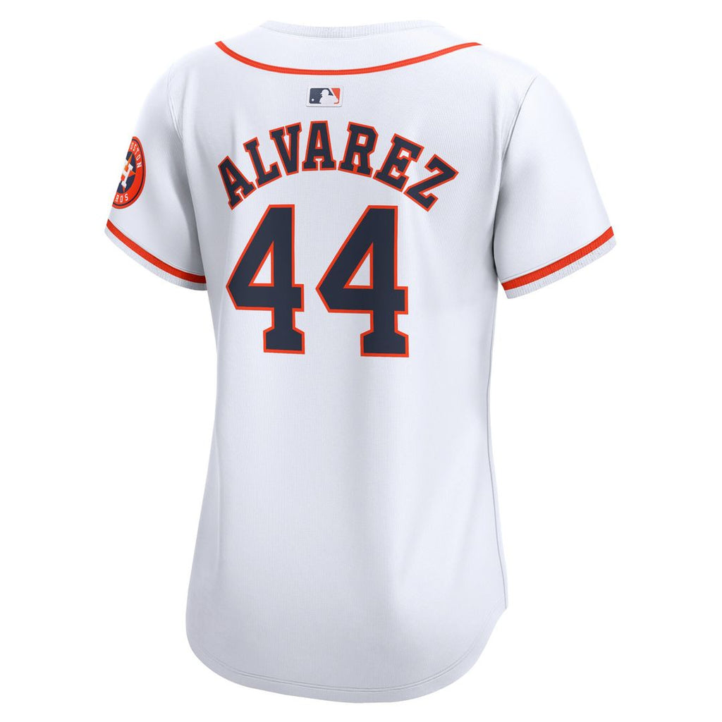 Yordan Alvarez Houston Astros Nike Women's Home Limited Player Jersey - White Official MLB Team Apparel Baseball Fan Gear