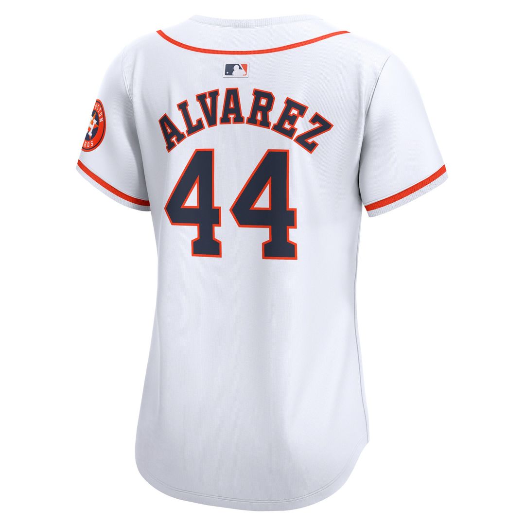 Yordan Alvarez Houston Astros Nike Women's Home Limited Player Jersey - White Official MLB Team Apparel Baseball Fan Gear