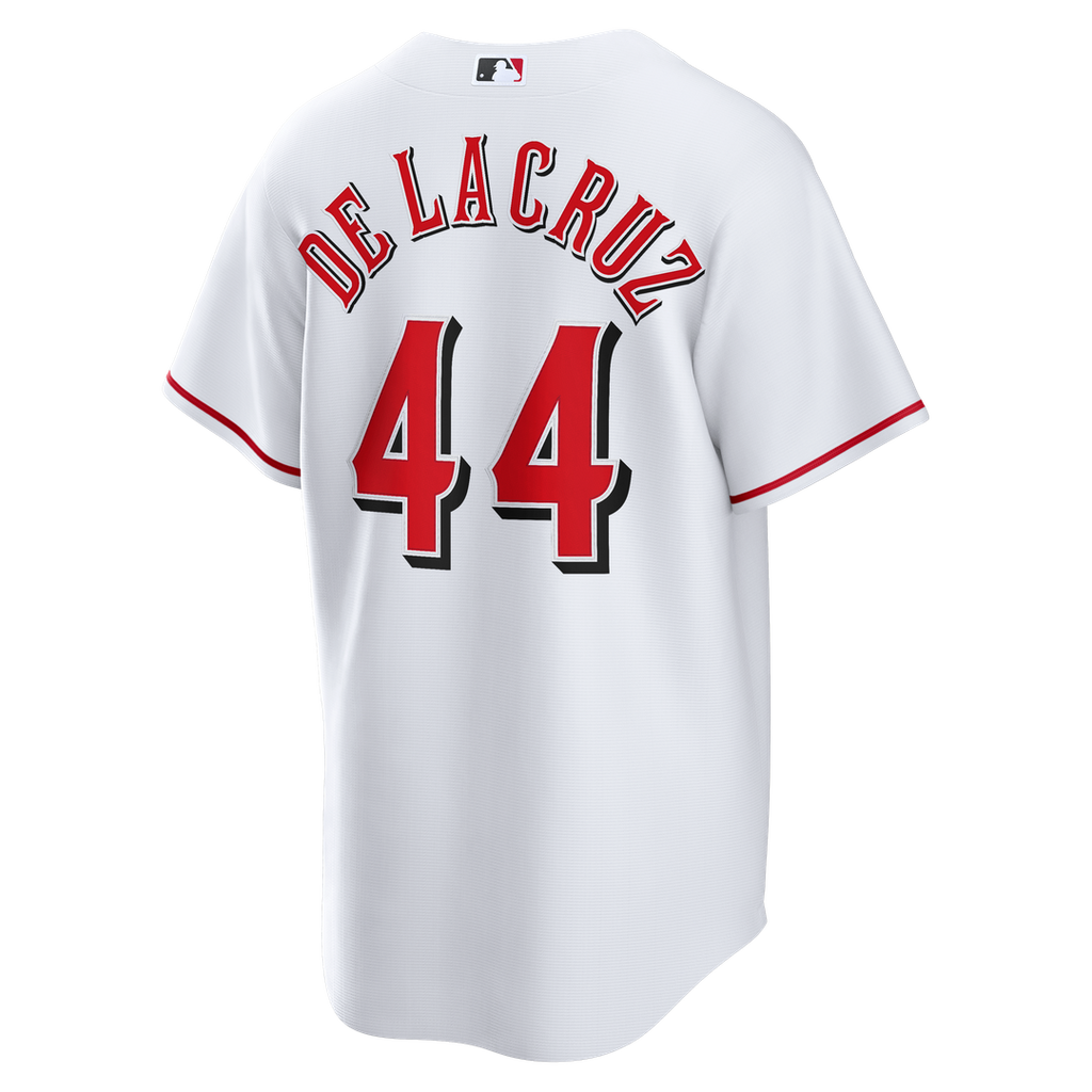Elly De La Cruz Cincinnati Reds Nike Alternate 2 Replica Jersey - White Official MLB Team Apparel Baseball Fan Gear