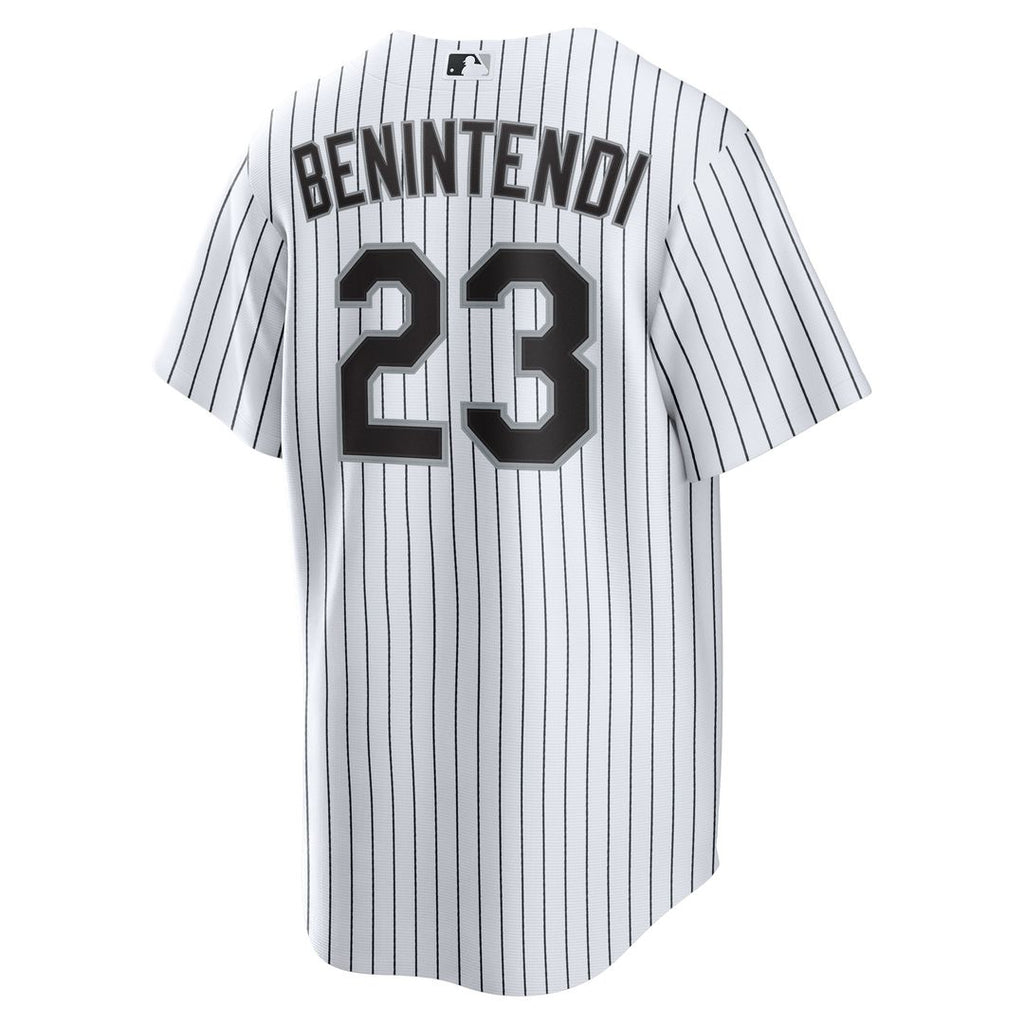 Andrew Benintendi Chicago White Sox Nike Home Official Player Jersey - White/Black Official MLB Team Apparel Baseball Fan Gear