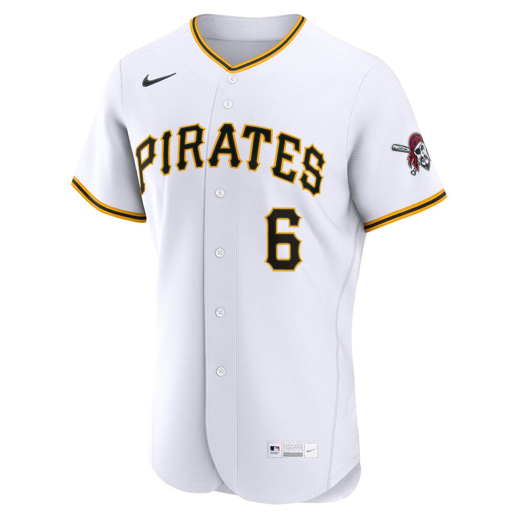 Konnor Griffin Pittsburgh Pirates Nike Home Authentic Jersey - White Official MLB Team Apparel Baseball Fan Gear