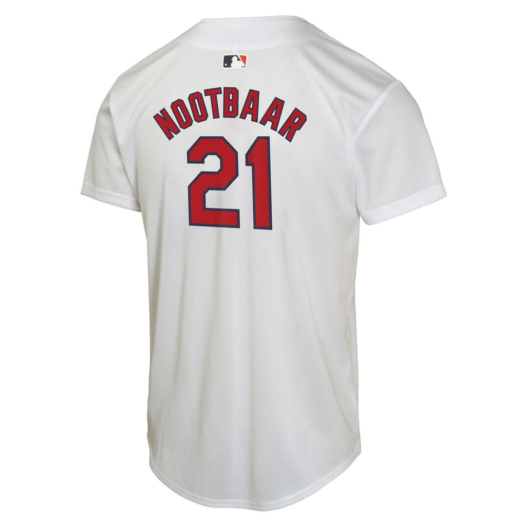 Lars Nootbaar St. Louis Cardinals Nike Youth Home Game Player Jersey - White Official MLB Team Apparel Baseball Fan Gear