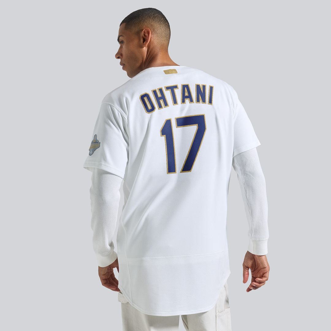 Shohei Ohtani Los Angeles Dodgers Nike 2026 Gold Collection Authentic Jersey - White Official MLB Team Apparel Baseball Fan Gear