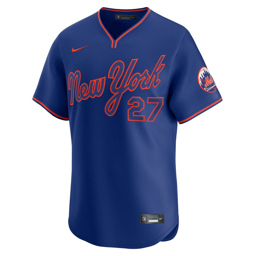 Mark Vientos New York Mets Nike Alternate Limited Player Jersey - Royal Official MLB Team Apparel Baseball Fan Gear