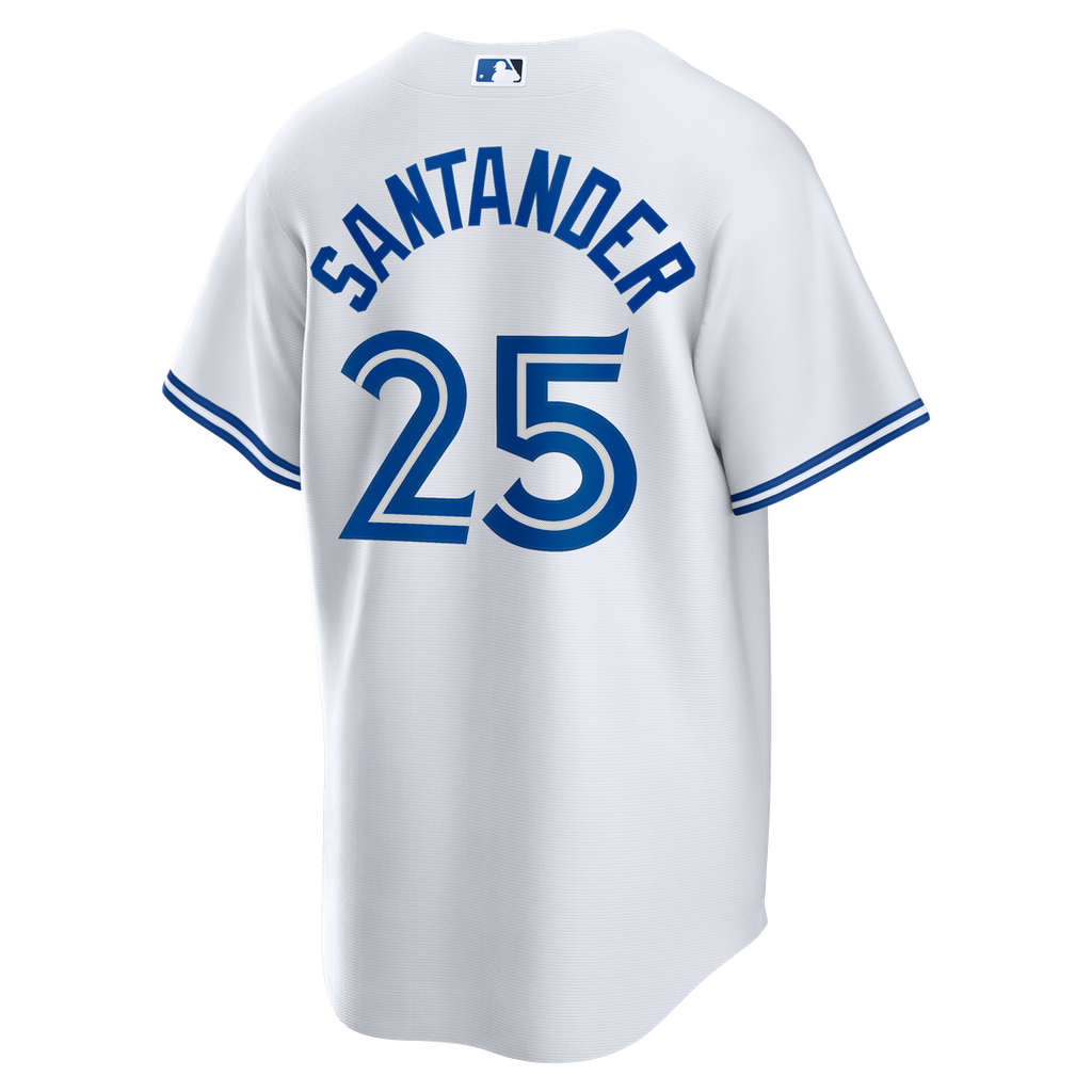 Anthony Santander Toronto Blue Jays Nike Home Replica Jersey - White Official MLB Team Apparel Baseball Fan Gear