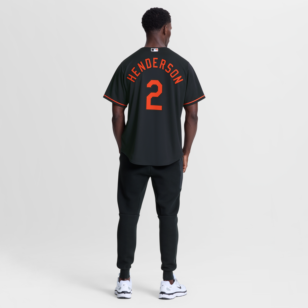 Gunnar Henderson Baltimore Orioles Nike Road Replica Jersey - Gray Official MLB Team Apparel Baseball Fan Gear