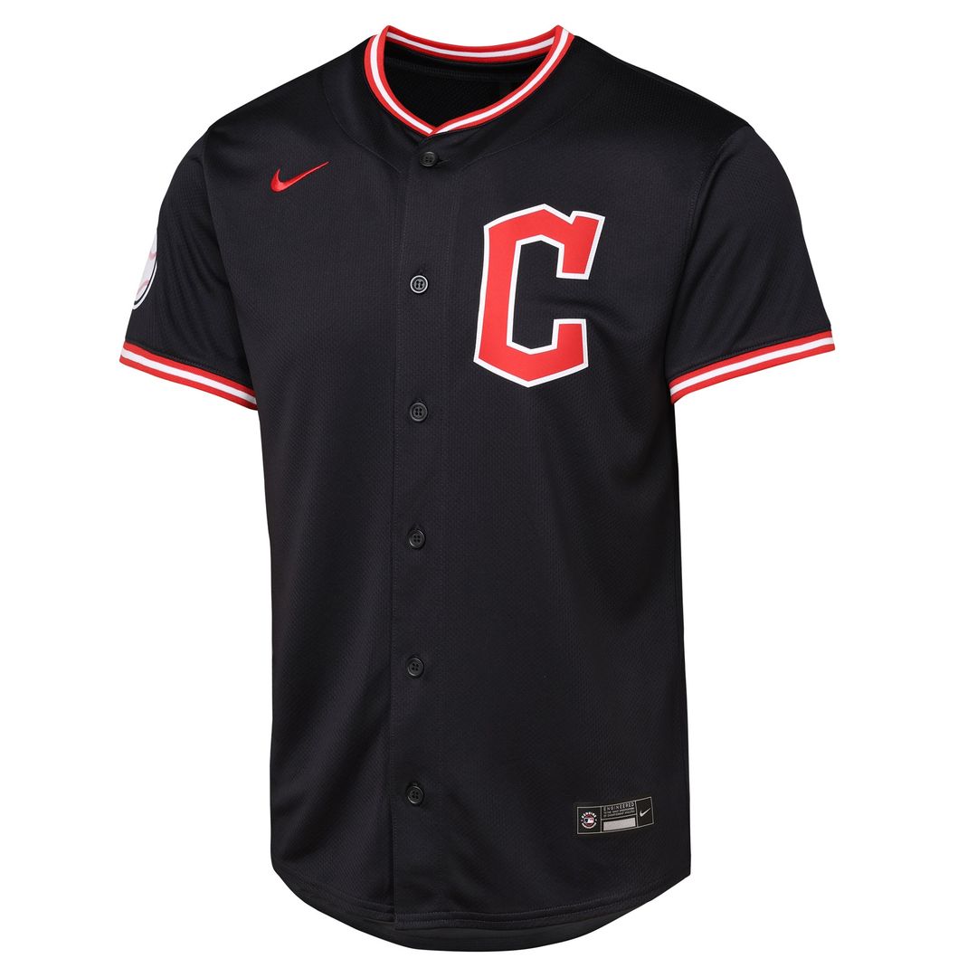 Cleveland Guardians Nike Youth Limited Jersey - Navy Official MLB Team Apparel Baseball Fan Gear