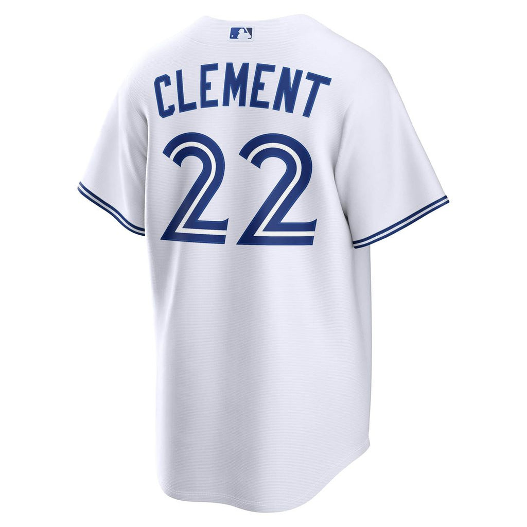 Ernie Clement Toronto Blue Jays Nike Home Replica Jersey - White Official MLB Team Apparel Baseball Fan Gear