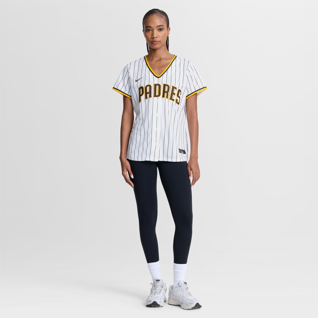 Luis Campusano San Diego Padres Nike Women's Home Replica Jersey - White Official MLB Team Apparel Baseball Fan Gear