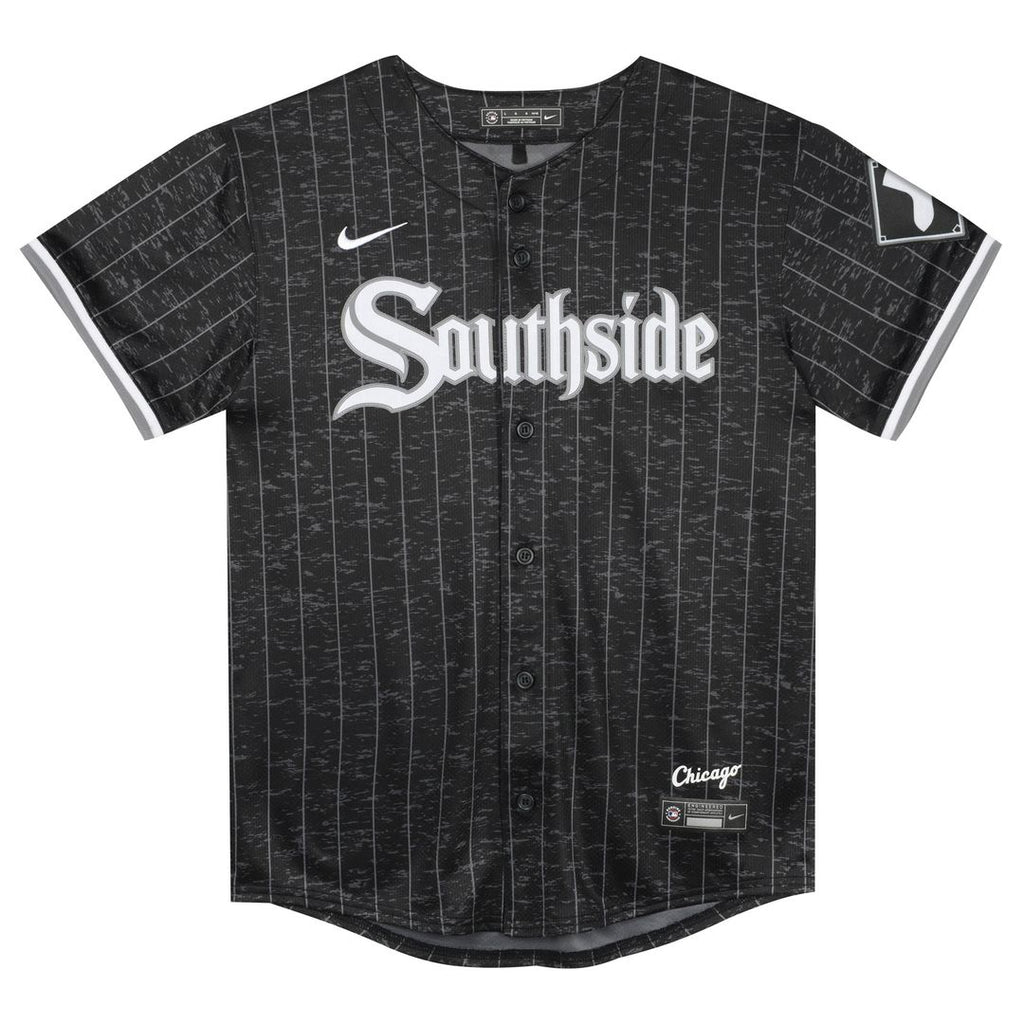 Chicago White Sox Nike Preschool City Connect Jersey - Black Official MLB Team Apparel Baseball Fan Gear