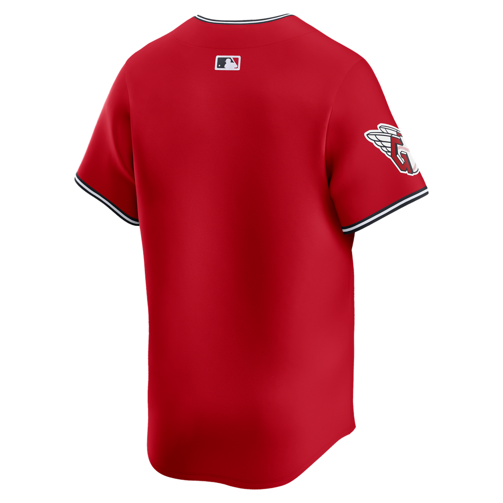 Cleveland Guardians Nike Alternate Limited Jersey - Red Official MLB Team Apparel Baseball Fan Gear