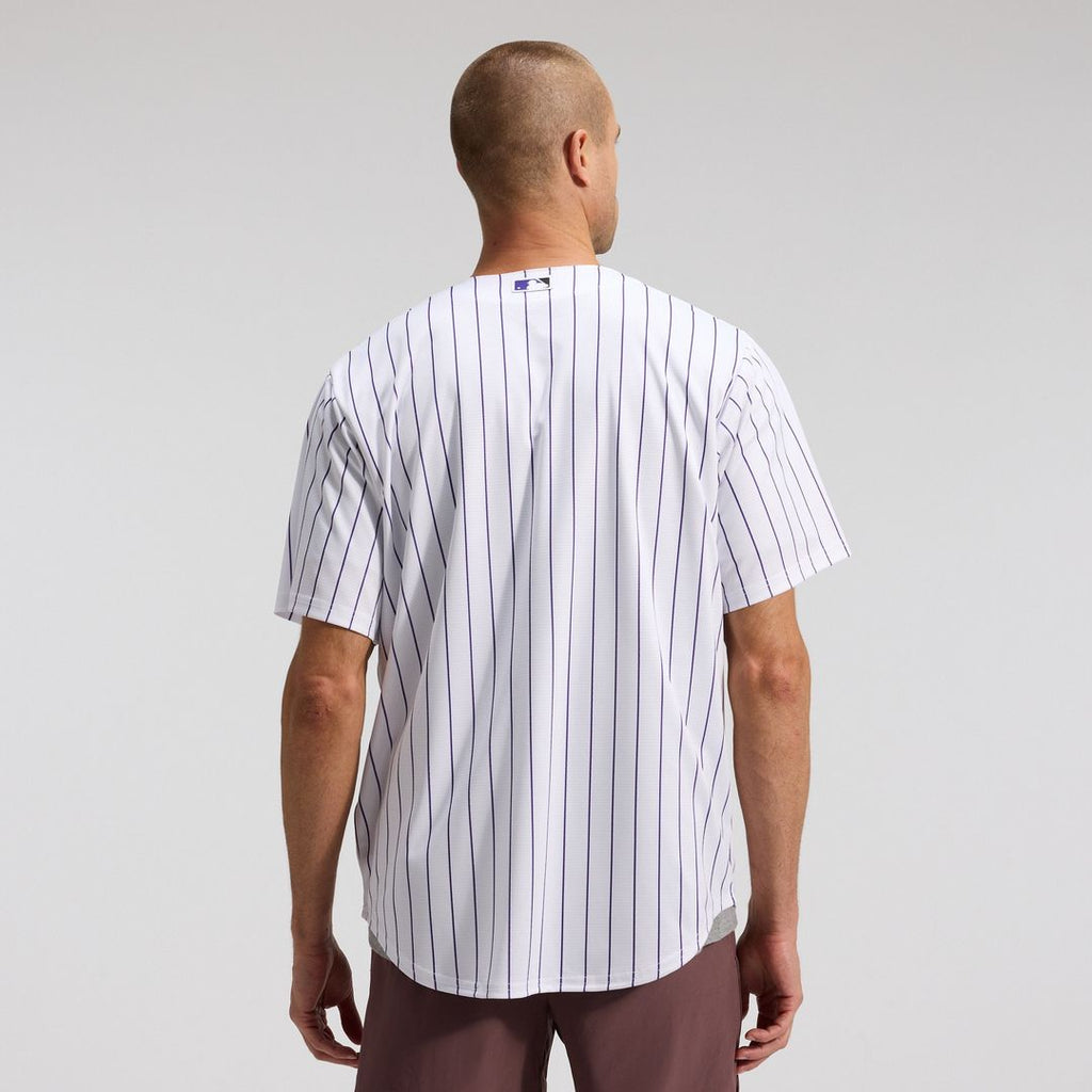 Colorado Rockies Nike Alternate Replica Team Jersey - Purple Official MLB Team Apparel Baseball Fan Gear