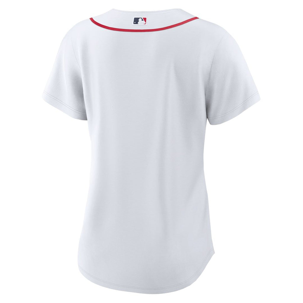 Boston Red Sox Nike Women's Home Replica Team Jersey - White Official MLB Team Apparel Baseball Fan Gear