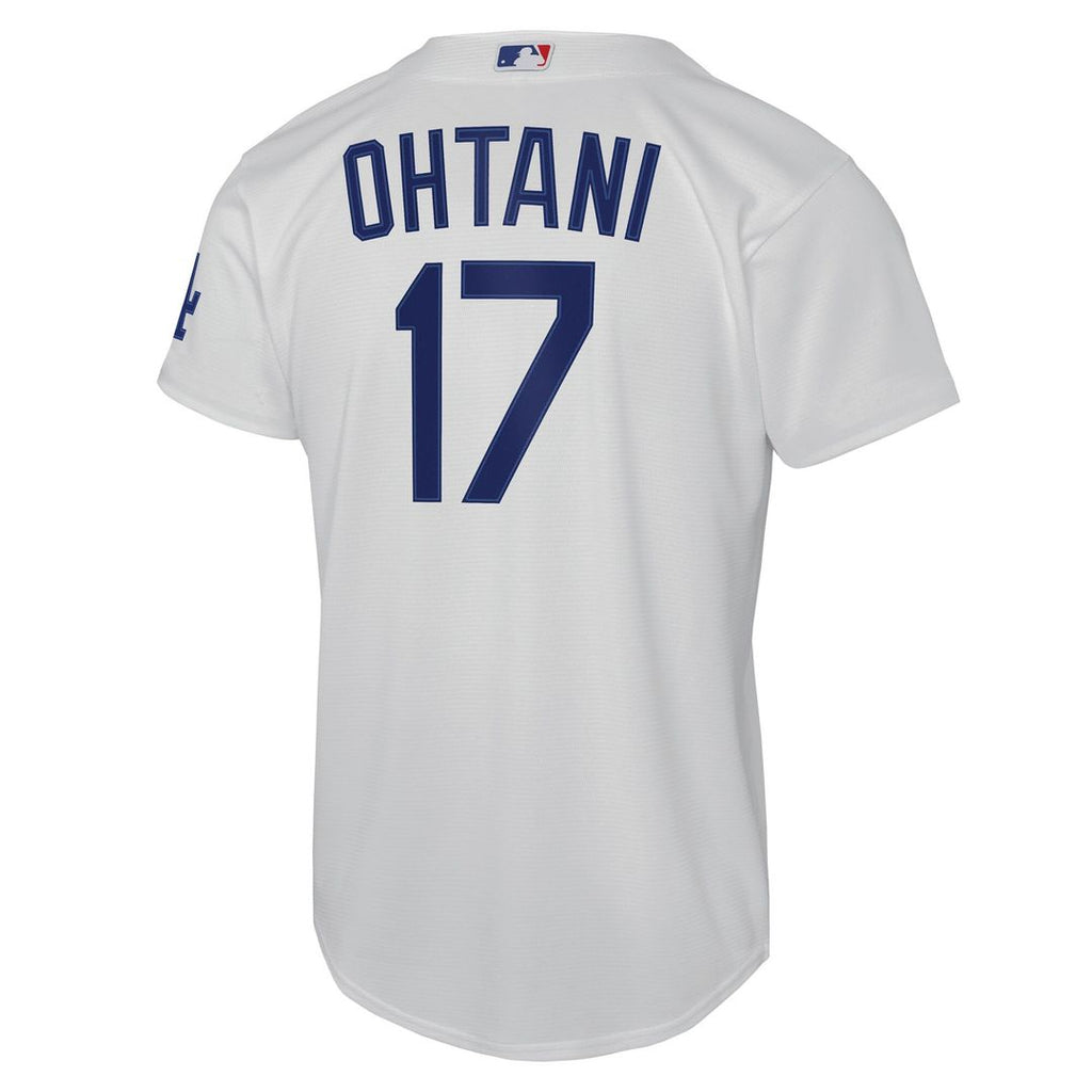 Shohei Ohtani Los Angeles Dodgers Nike Youth Home Stadium Jersey - White Official MLB Team Apparel Baseball Fan Gear