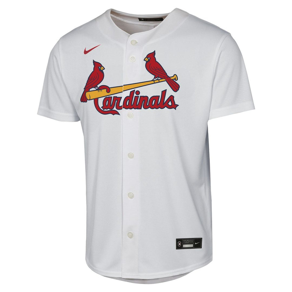 Lars Nootbaar St. Louis Cardinals Nike Youth Home Replica Player Jersey - White Official MLB Team Apparel Baseball Fan Gear