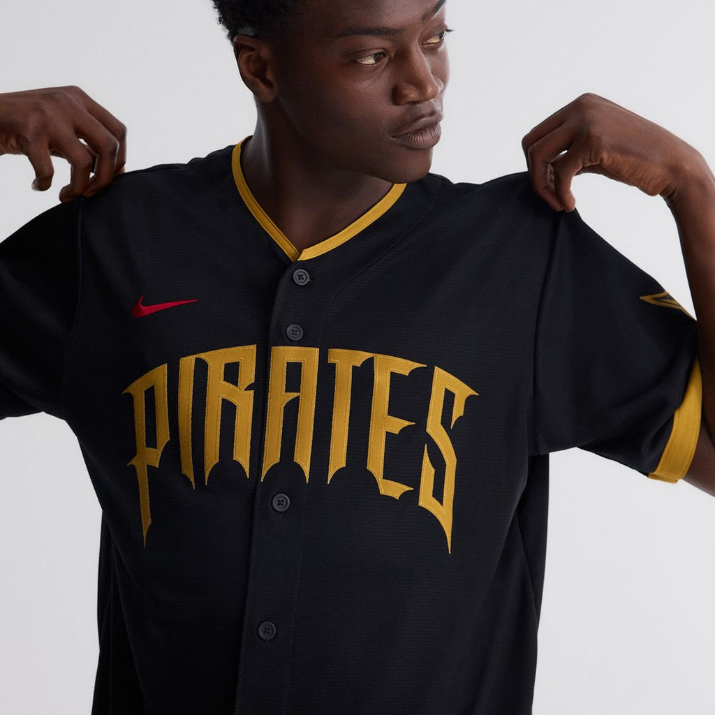 Oneil Cruz Pittsburgh Pirates Nike 2026 City Connect Stadium Jersey - Black Official MLB Team Apparel Baseball Fan Gear
