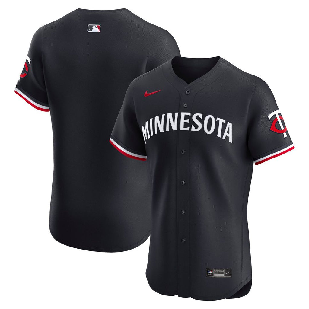 Minnesota Twins Nike Alternate 2 Elite Jersey - Navy Official MLB Team Apparel Baseball Fan Gear