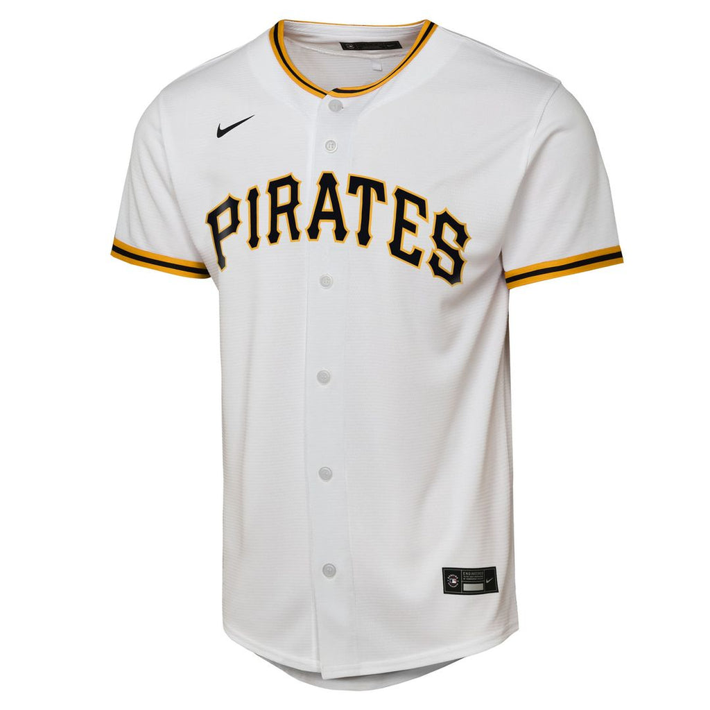 Paul Skenes Pittsburgh Pirates Nike Youth Home Replica Player Jersey - White Official MLB Team Apparel Baseball Fan Gear