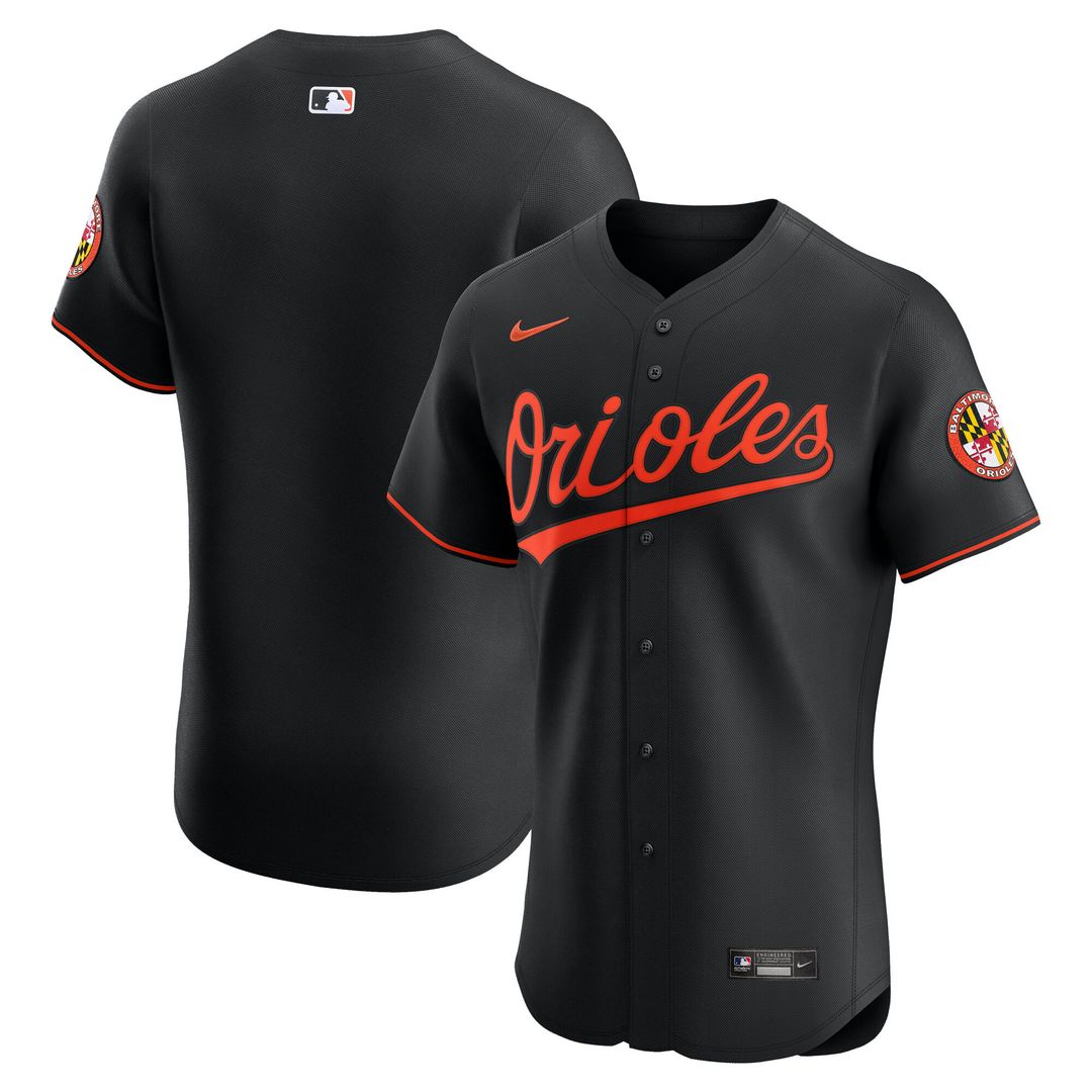 Baltimore Orioles Nike Home Elite Jersey - White Official MLB Team Apparel Baseball Fan Gear