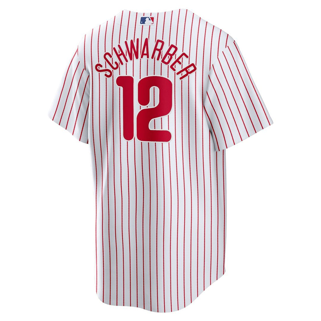 Kyle Schwarber Philadelphia Phillies Nike Replica Player Jersey - White Official MLB Team Apparel Baseball Fan Gear
