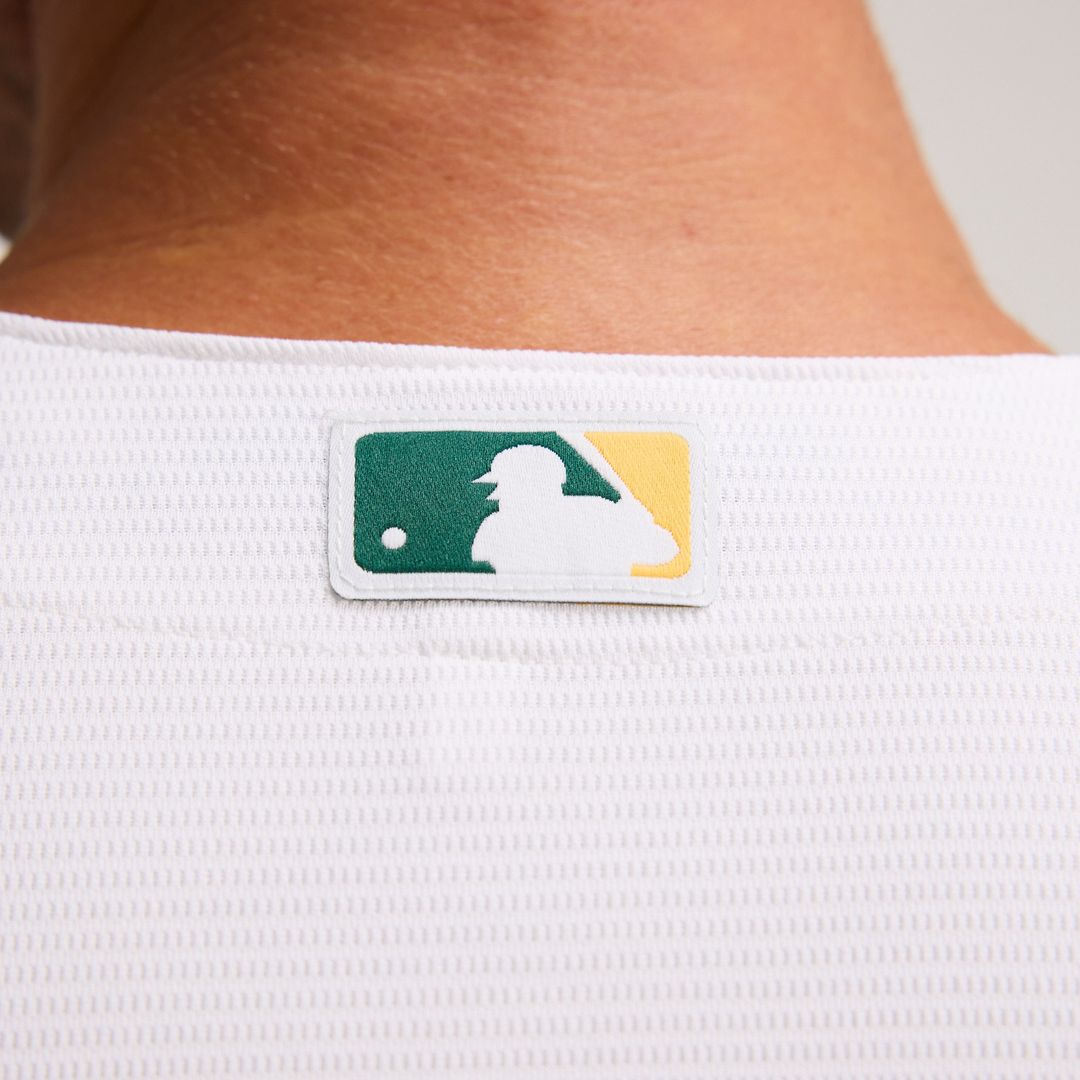 Athletics Nike Home Replica Team Jersey - White Official MLB Team Apparel Baseball Fan Gear
