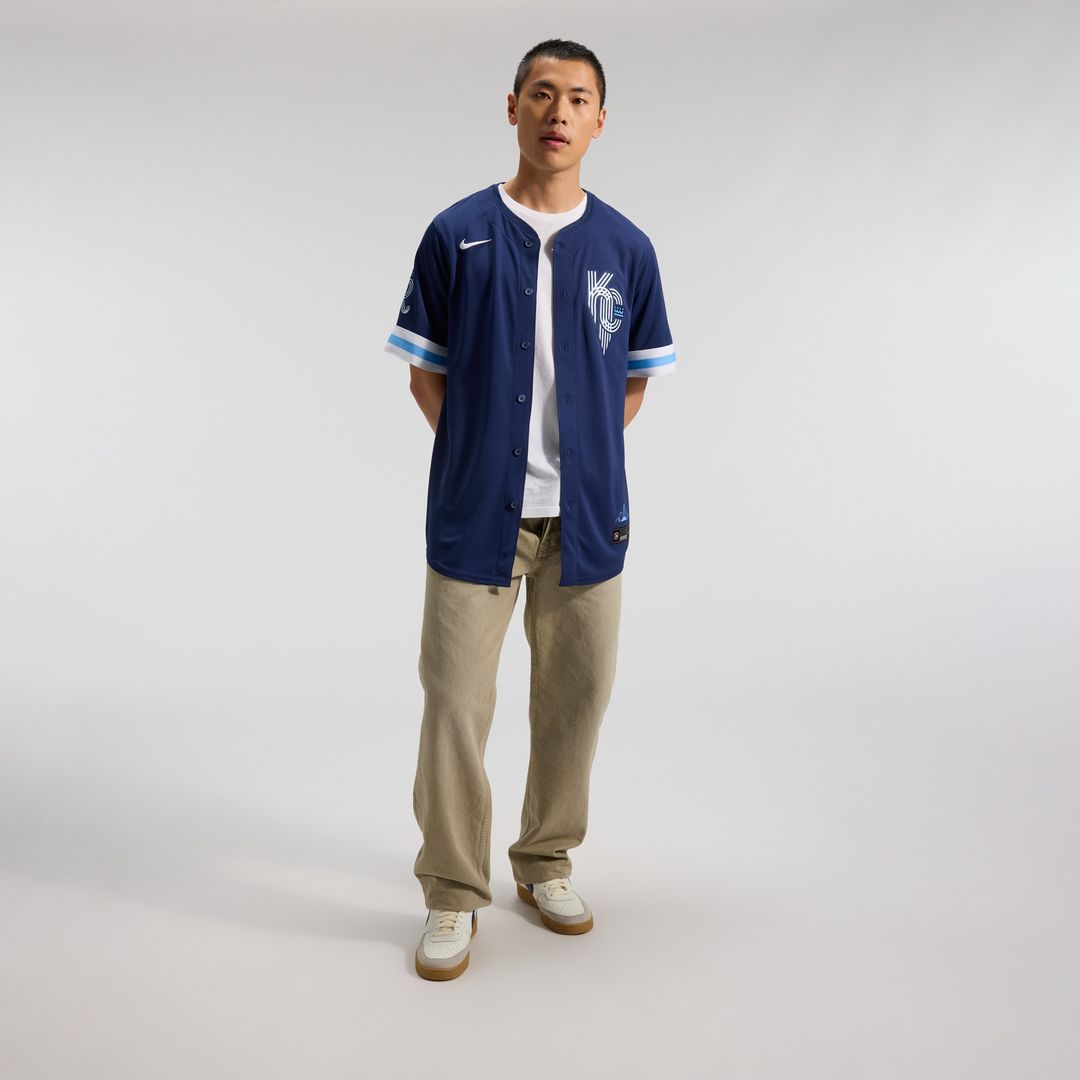 Kansas City Royals Nike City Connect Limited Jersey - Navy Official MLB Team Apparel Baseball Fan Gear