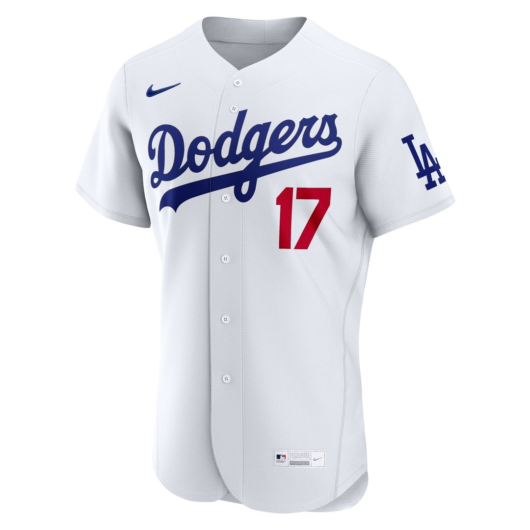 Shohei Ohtani Los Angeles Dodgers Nike Home Authentic Jersey - White Official MLB Team Apparel Baseball Fan Gear