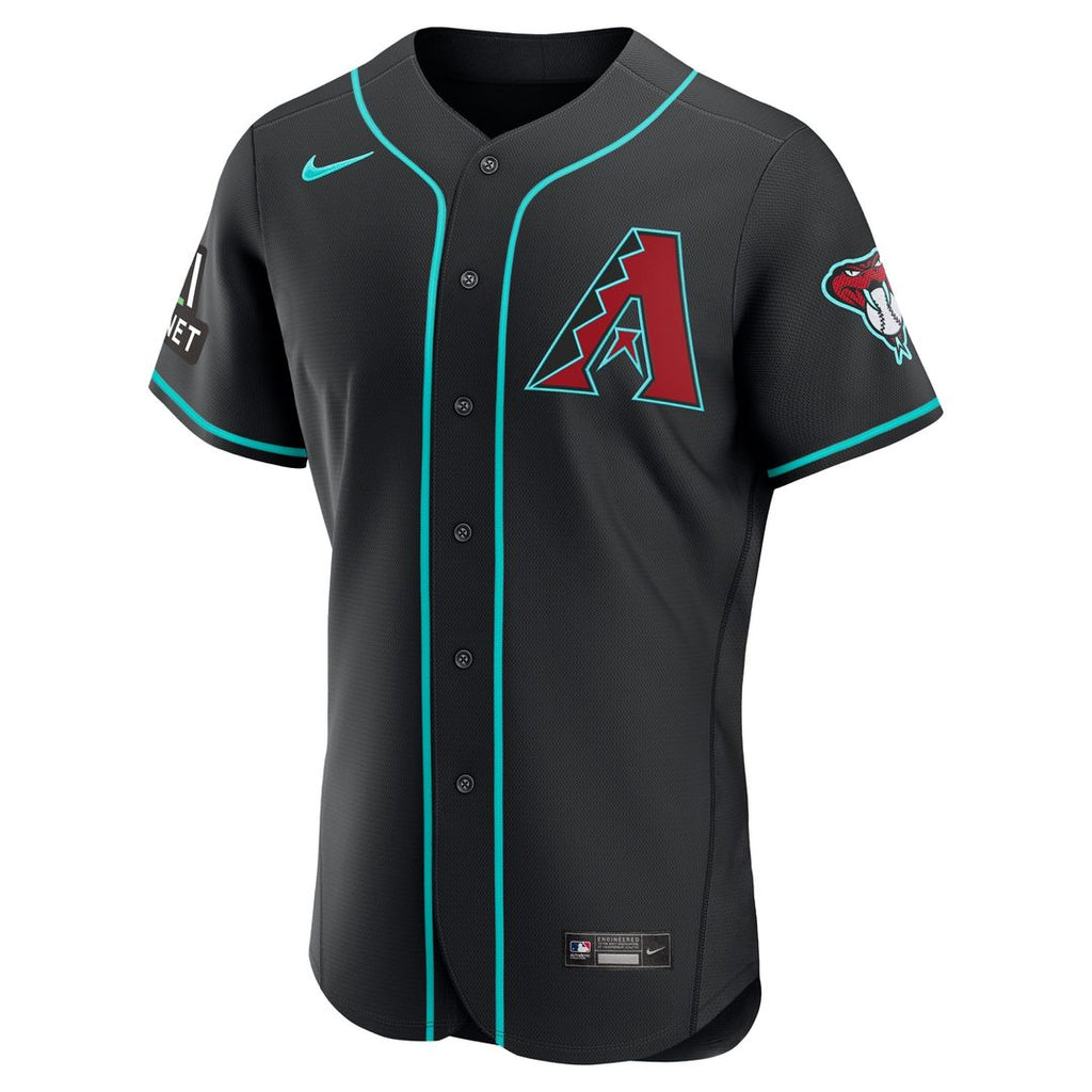 Arizona Diamondbacks Nike Alternate Authentic Jersey - Black Official MLB Team Apparel Baseball Fan Gear