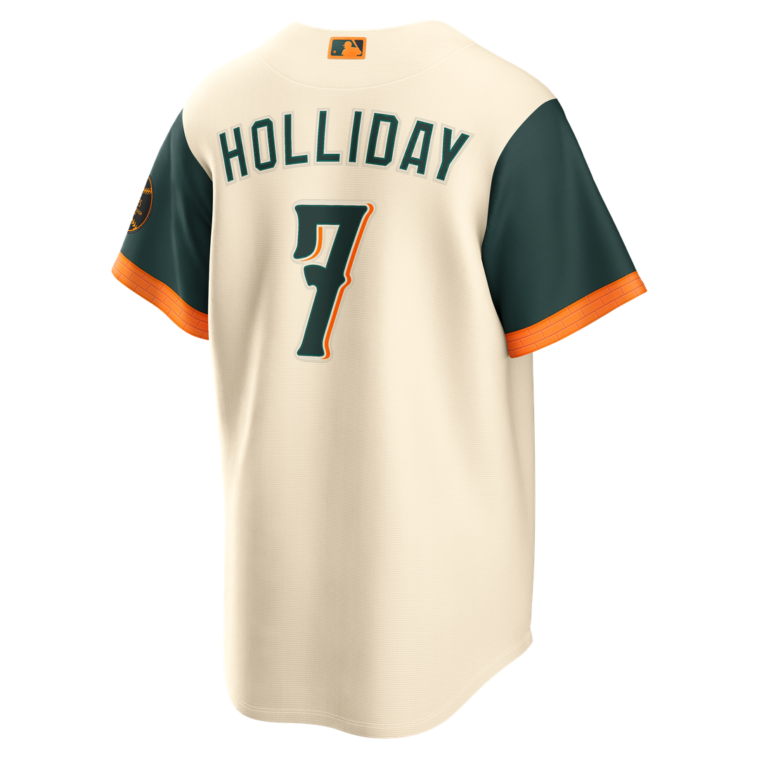 Jackson Holliday Baltimore Orioles Nike 2026 City Connect Stadium Jersey - Cream Official MLB Team Apparel Baseball Fan Gear