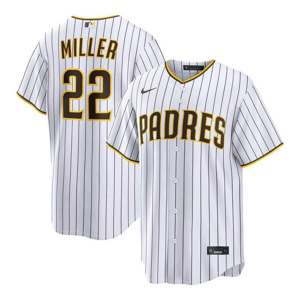 Mason Miller San Diego Padres Nike Home Replica Jersey - White Official MLB Team Apparel Baseball Fan Gear
