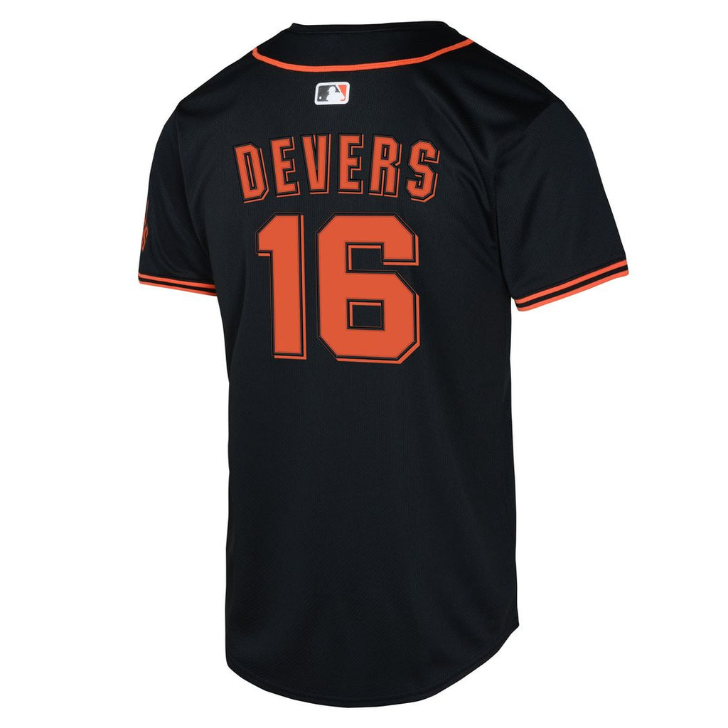 Rafael Devers San Francisco Giants Nike Youth Limited Jersey - Black Official MLB Team Apparel Baseball Fan Gear