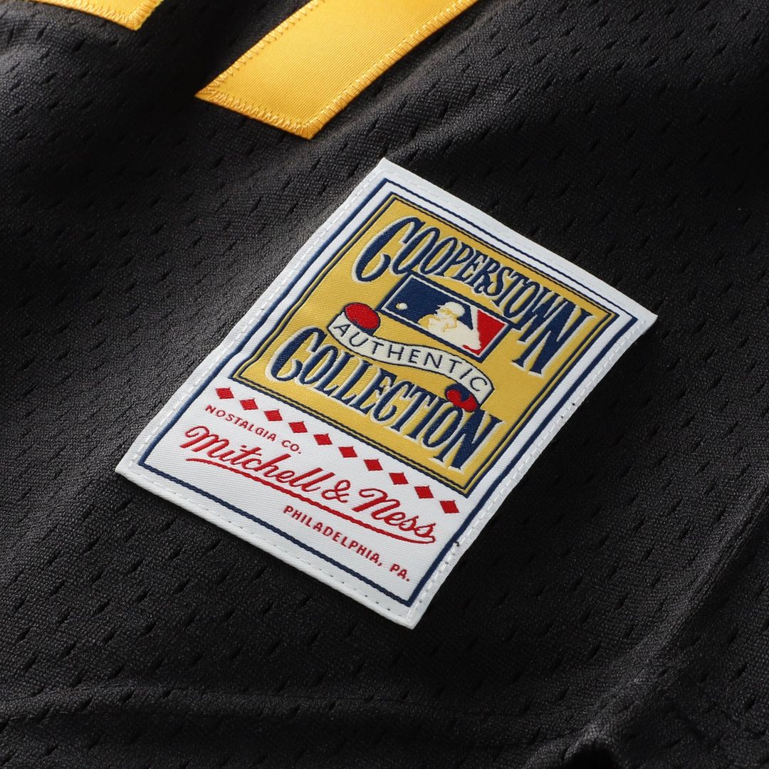 Kent Tekulve Pittsburgh Pirates Mitchell & Ness Authentic Batting Practice Jersey - Black Official MLB Team Apparel Baseball Fan Gear