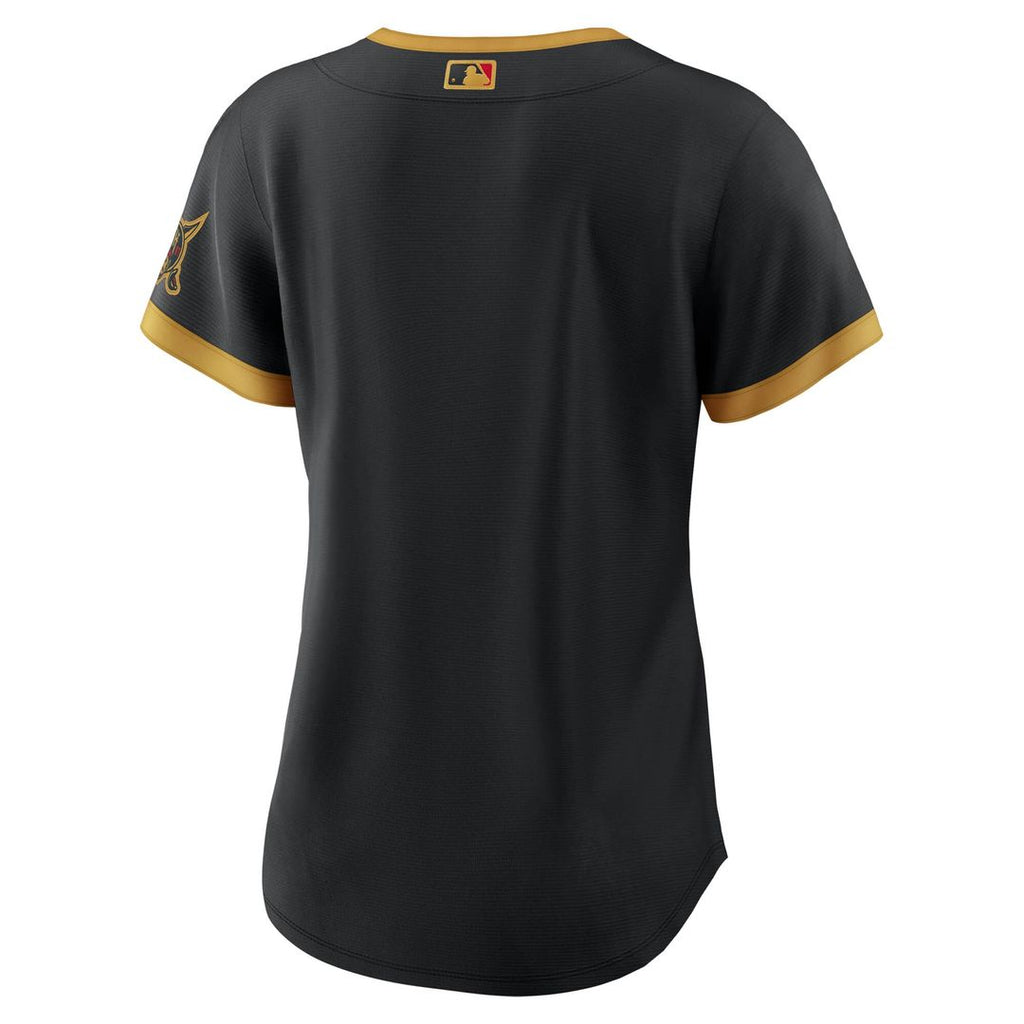 Pittsburgh Pirates Nike Women's 2026 City Connect Stadium Jersey - Black Official MLB Team Apparel Baseball Fan Gear