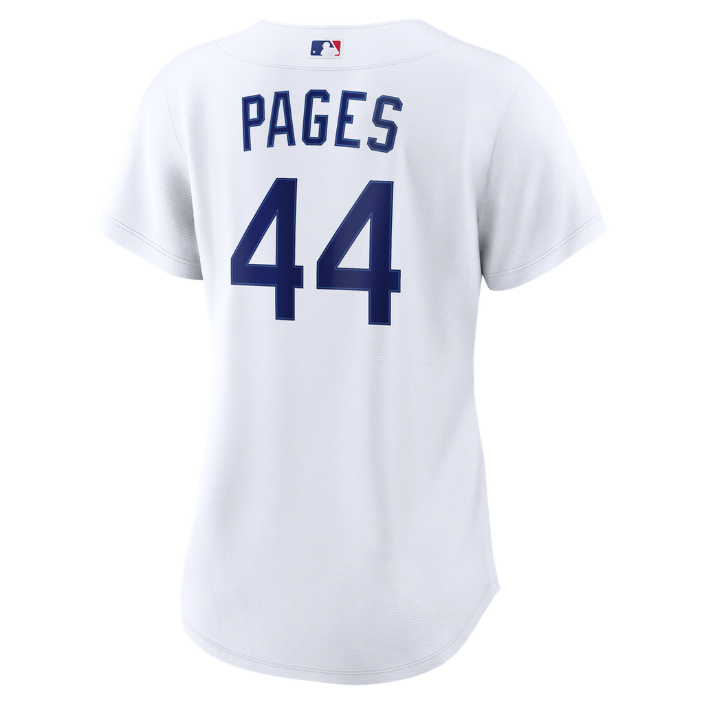 Andy Pages Los Angeles Dodgers Nike Women's Home Replica Jersey - White Official MLB Team Apparel Baseball Fan Gear