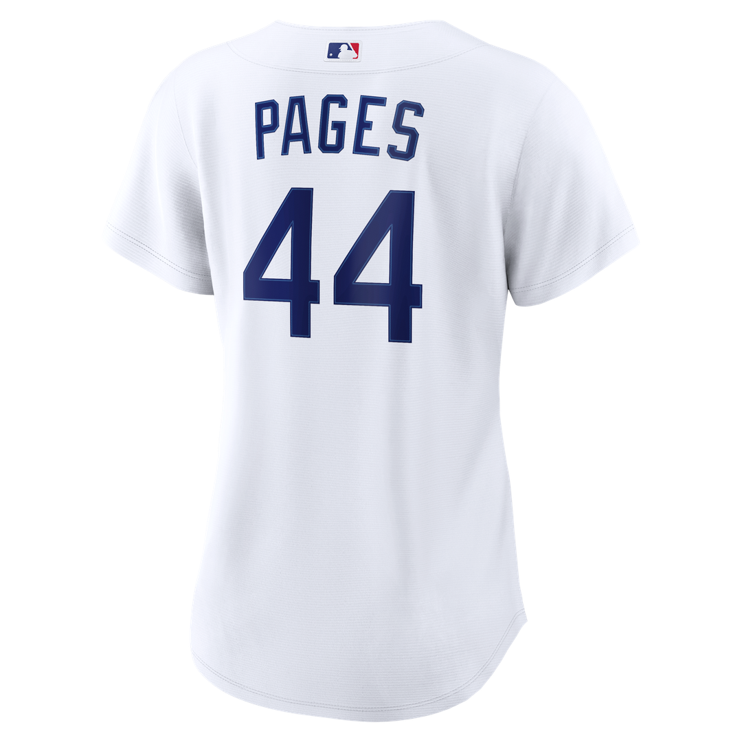 Andy Pages Los Angeles Dodgers Nike Women's Home Replica Jersey - White Official MLB Team Apparel Baseball Fan Gear