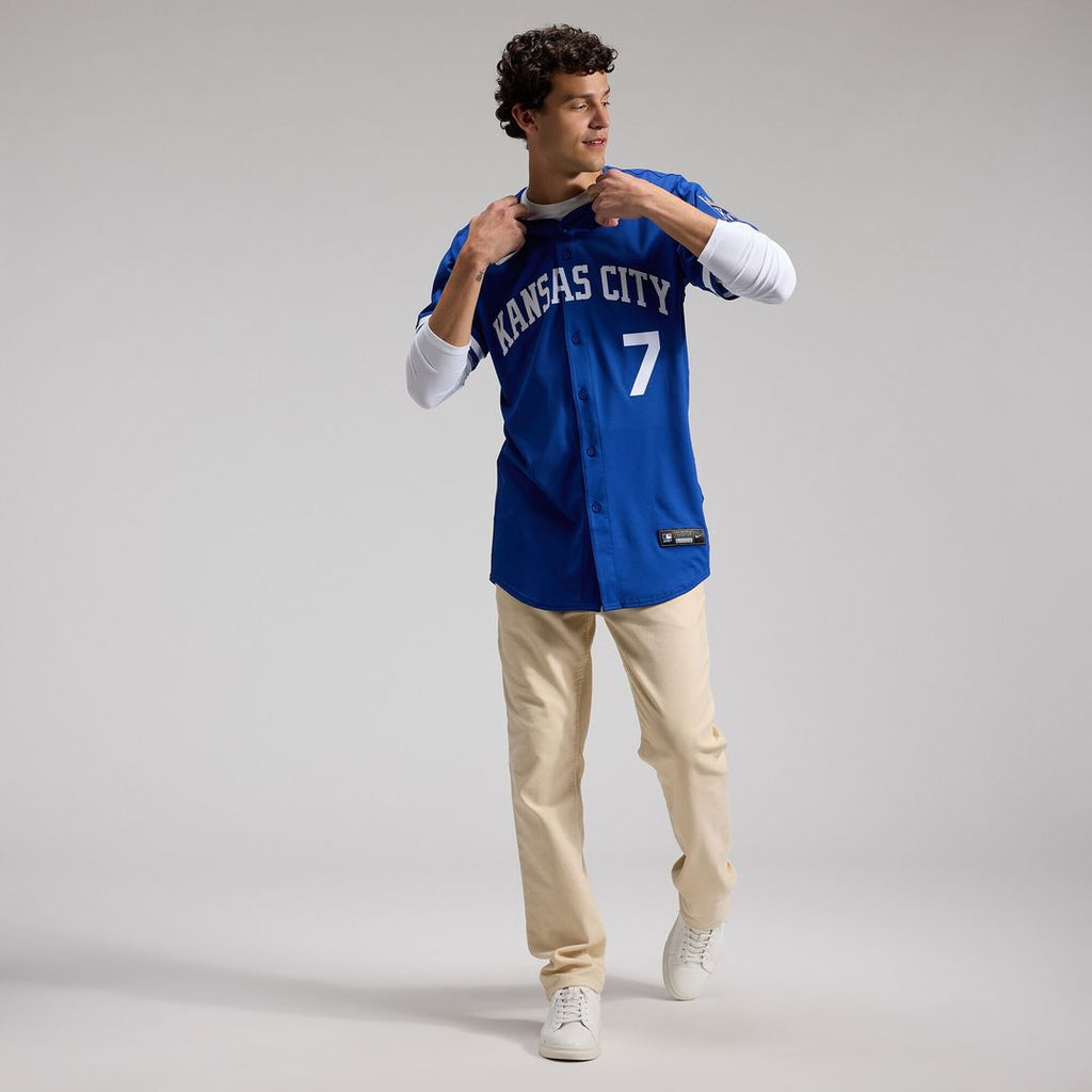 Bobby Witt Jr. Kansas City Royals Nike Home ElitePlayer Jersey - White Official MLB Team Apparel Baseball Fan Gear