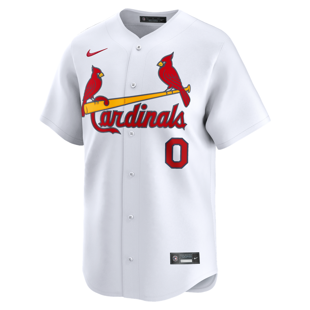 Masyn Winn St. Louis Cardinals Nike Home Limited Jersey - White Official MLB Team Apparel Baseball Fan Gear