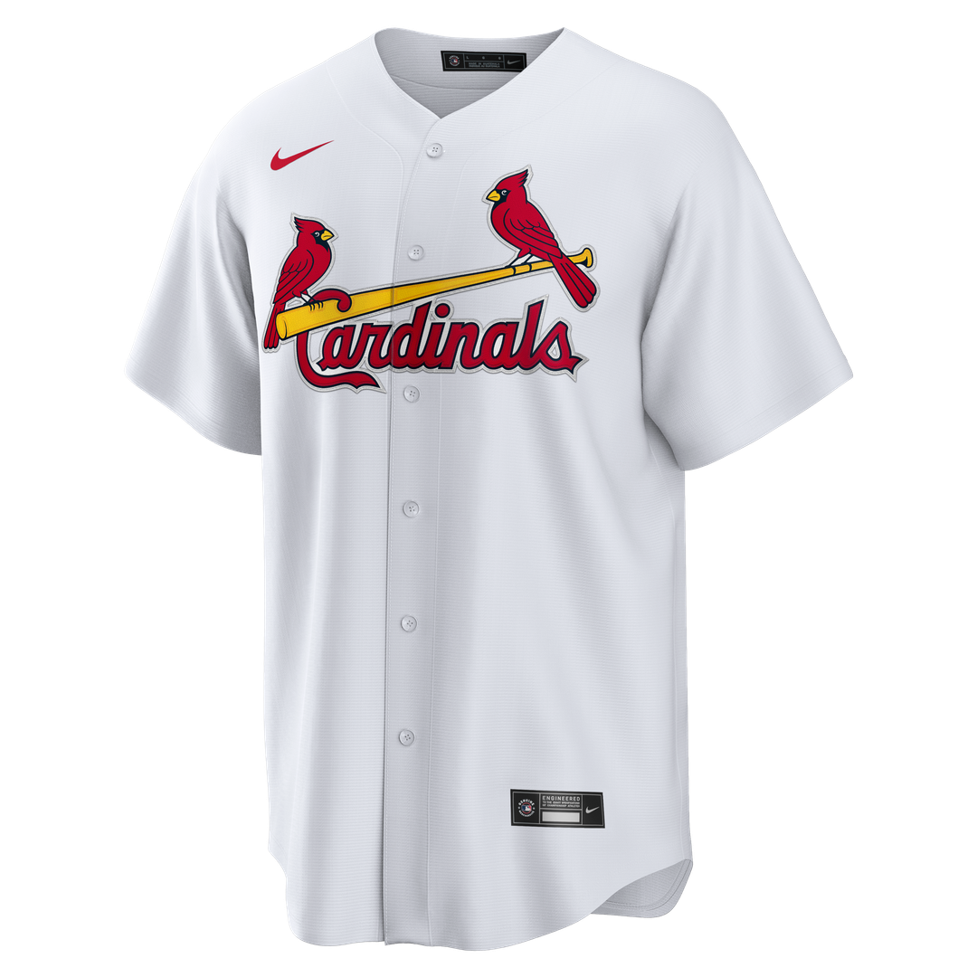 St. Louis Cardinals Nike Home Big & Tall Replica Jersey - White Official MLB Team Apparel Baseball Fan Gear