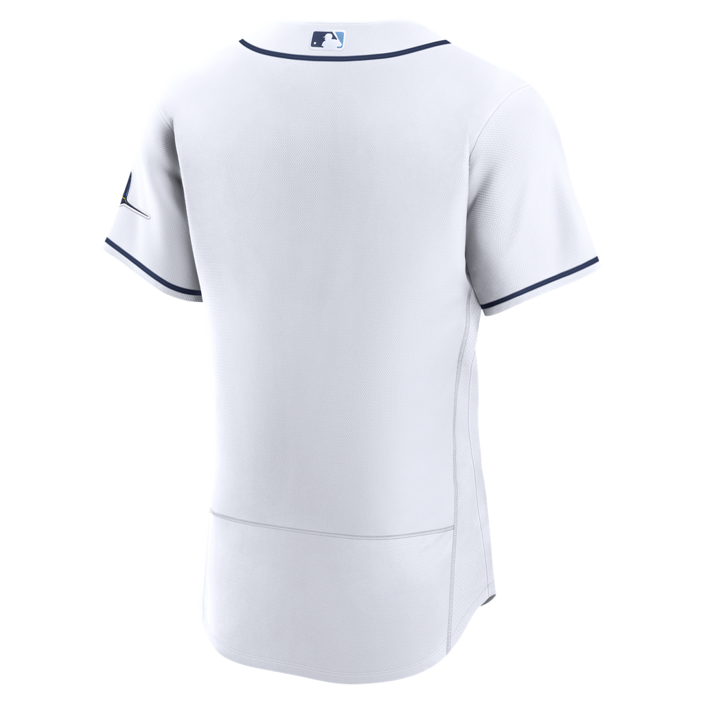 Tampa Bay Rays Nike Home Authentic Jersey - White Official MLB Team Apparel Baseball Fan Gear