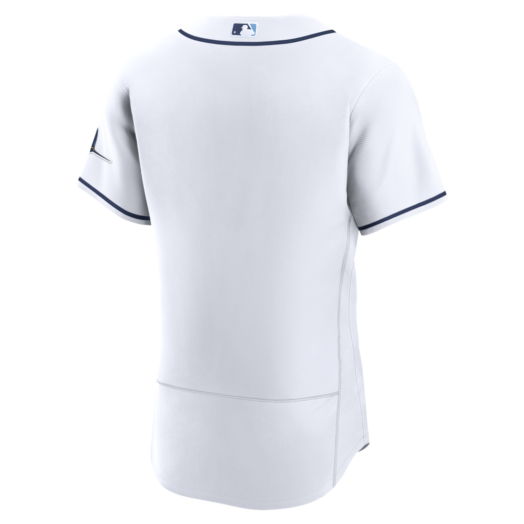Tampa Bay Rays Nike Home Authentic Jersey - White Official MLB Team Apparel Baseball Fan Gear