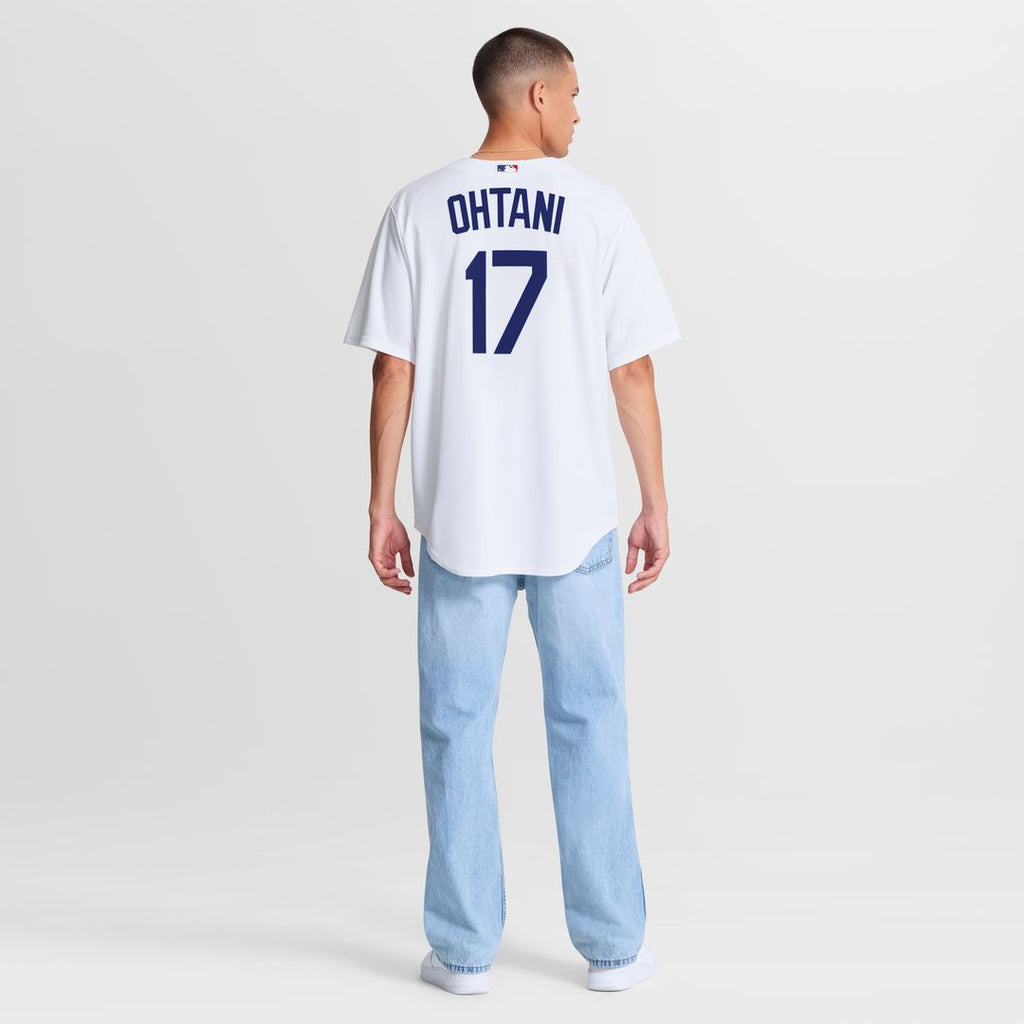 Shohei Ohtani Los Angeles Dodgers Nike Home Replica Jersey - White Official MLB Team Apparel Baseball Fan Gear