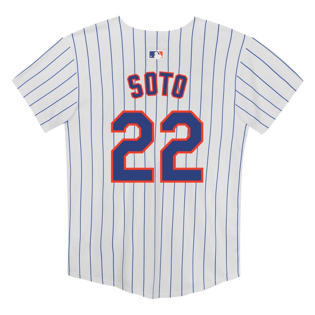 Juan Soto New York Mets Nike Preschool Home Game Jersey - White Official MLB Team Apparel Baseball Fan Gear