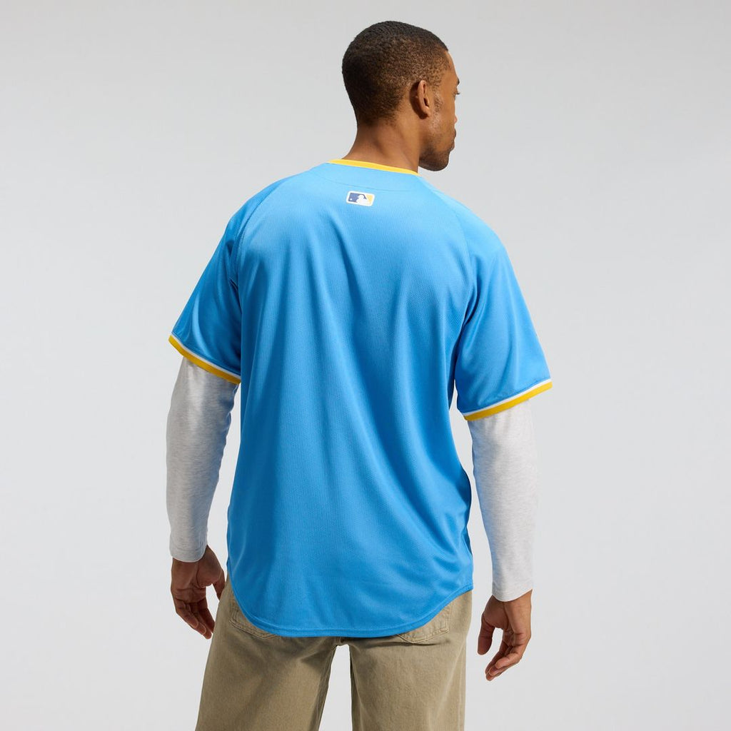 Milwaukee Brewers Nike City Connect Limited Jersey - Light Blue Official MLB Team Apparel Baseball Fan Gear