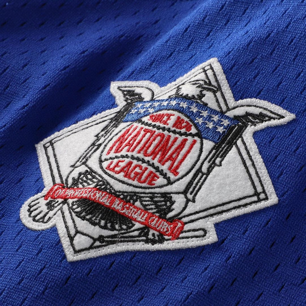 Ryne Sandberg Chicago Cubs Mitchell & Ness Cooperstown Collection 1997 Mesh Batting Practice Button-Up Jersey - Royal Official MLB Team Apparel Baseba