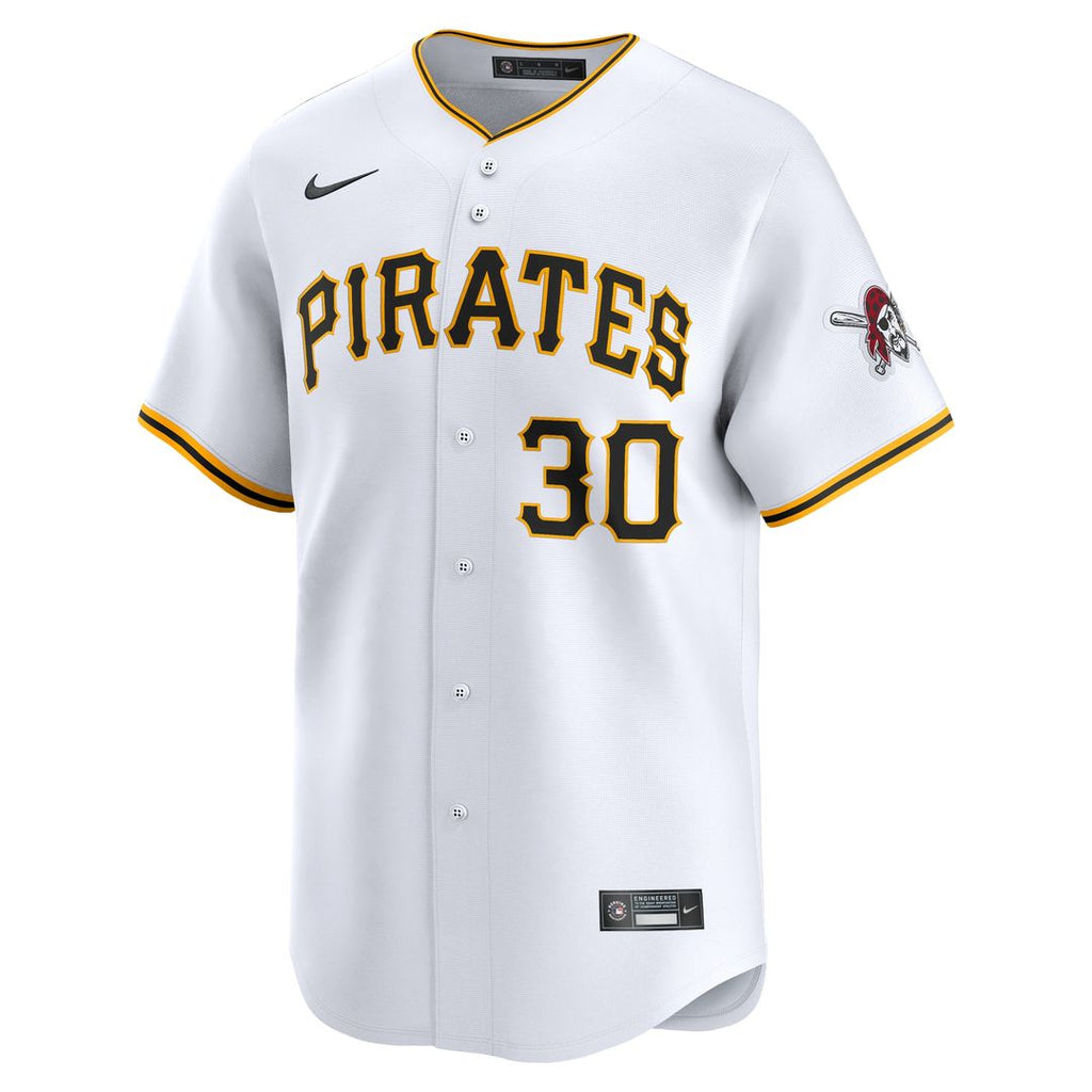 Paul Skenes Pittsburgh Pirates Nike Home Limited Player Jersey - White Official MLB Team Apparel Baseball Fan Gear