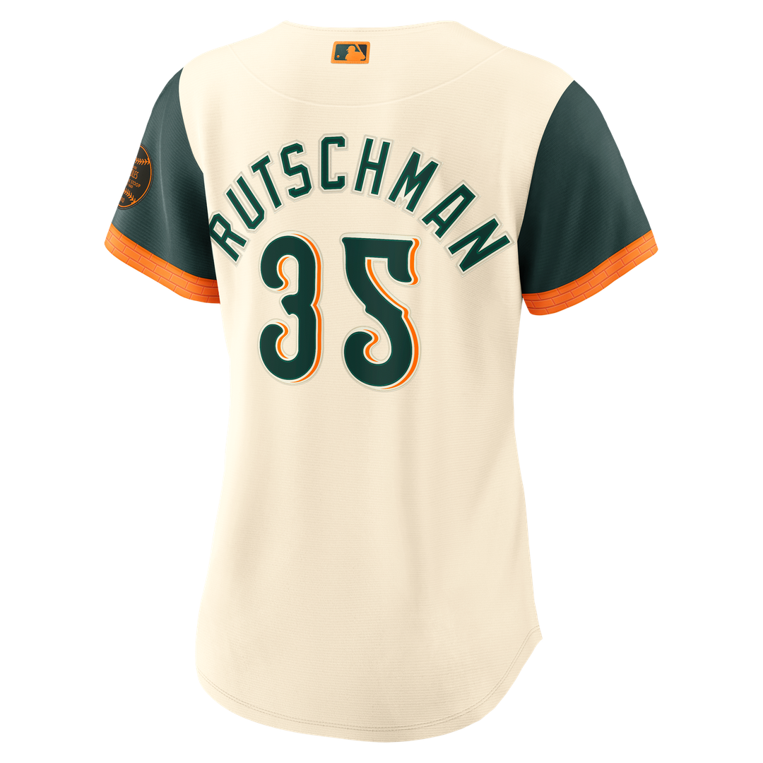 Adley Rutschman Baltimore Orioles Nike Women's 2026 City Connect Stadium Jersey - Cream Official MLB Team Apparel Baseball Fan Gear