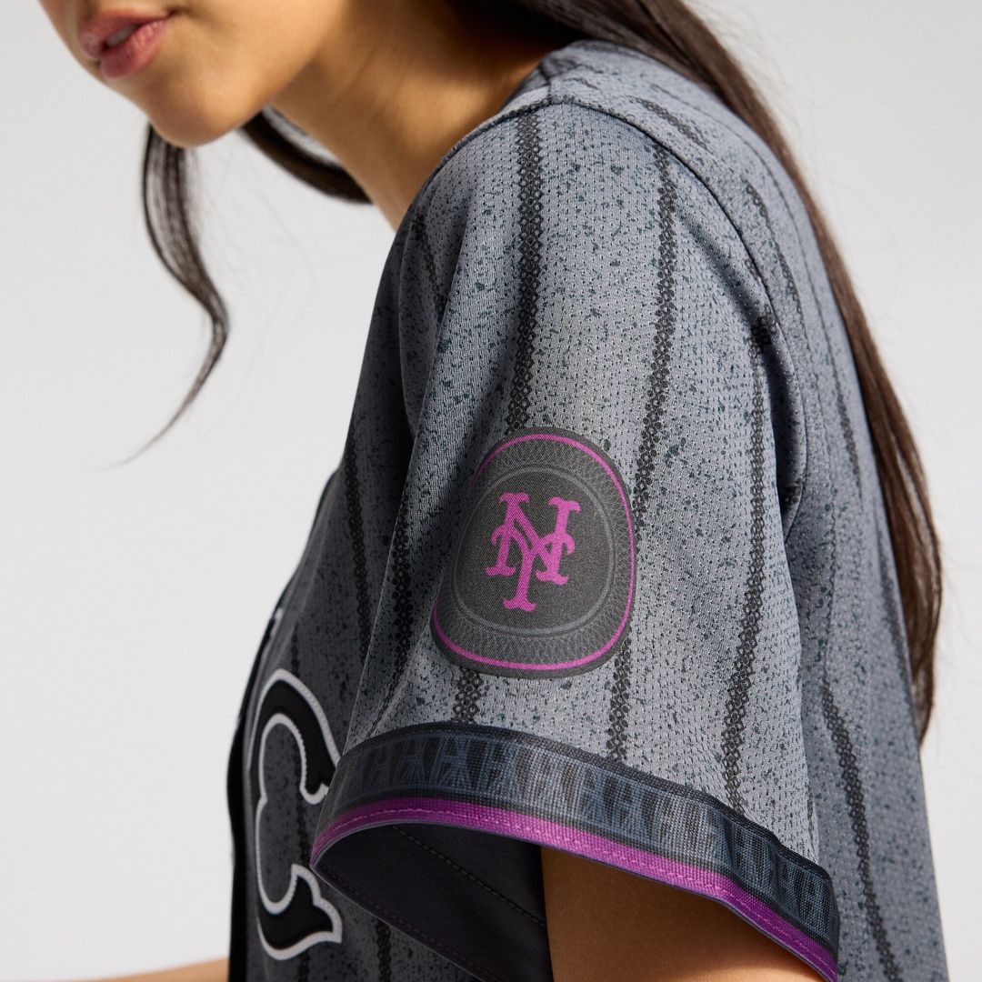 New York Mets Nike Women's City Connect Limited Jersey - Gray Official MLB Team Apparel Baseball Fan Gear